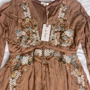 SOLD Bohemian floral dress